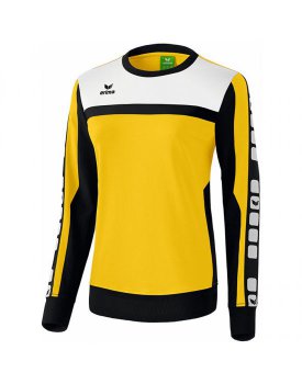 Erima 5-CUBES Sweatshirt gelb/schwarz/wei 46