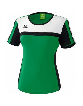 Erima 5-CUBES T-Shirt smaragd/schwarz/wei 36