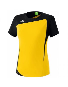 Erima CLUB 1900 Damen T-Shirt gelb/schwarz 48