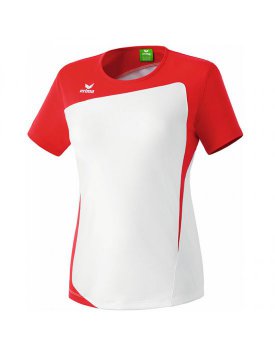 Erima CLUB 1900 Damen T-Shirt weiß/rot 48