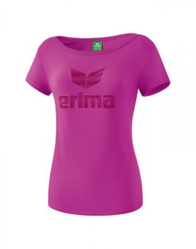 Erima Essential T-Shirt Kinder und Damen magenta/lila 140