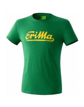 Erima Retro T-Shirt smaragd/gelb 152