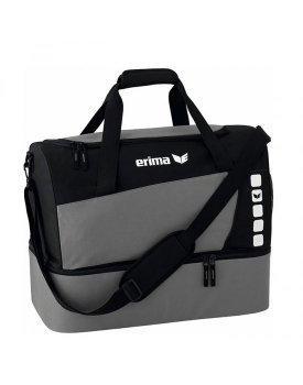 Erima Sporttasche mit Bodenfach S granit/schwarz